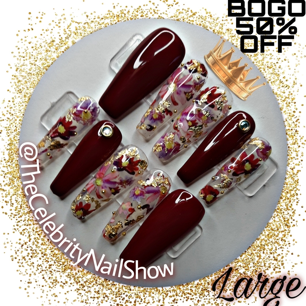 WINE COUNTRY press on nails